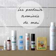 Les produits terminés de mai