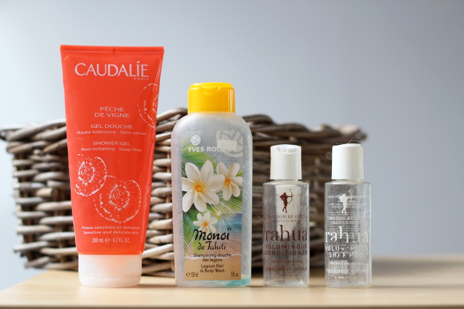 bilan produits terminés : caudalie, rahua, monoi