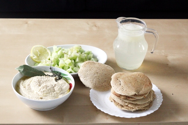 apéro green et gourmand