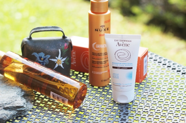 routine solaire avène nuxe