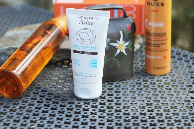 routine solaire avène réparateur