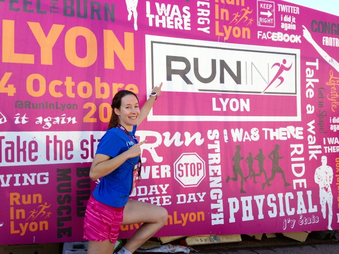 semi-marathon run in lyon