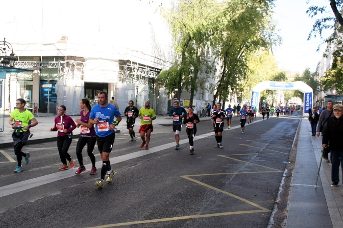 semi-marathon run in lyon