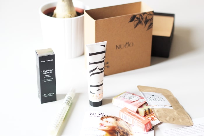 nuoo box de février (box beauté bio et naturelle)