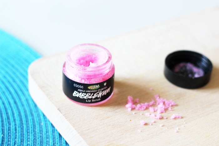 lush bubble gum gommage pour les lèvres