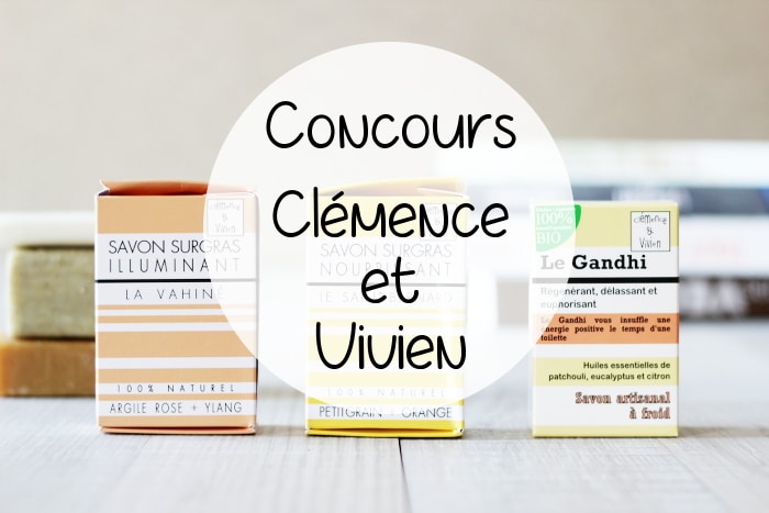 concours clémence et vivien savons saponifiés à froid déodorants