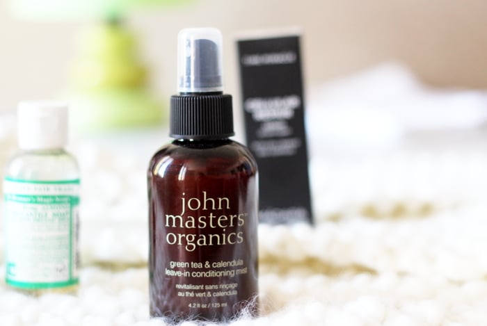 john masters organics leave in mist calendula tea