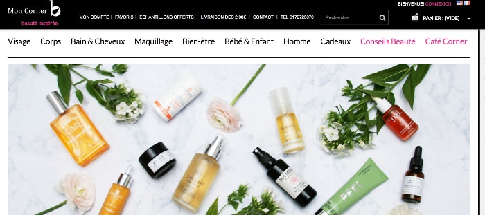 e-shops beauté bio préférés mon corner b