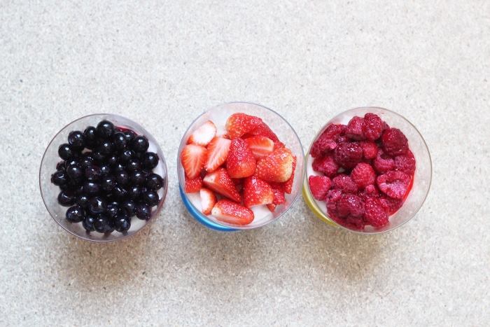 verrines de pudding de tapioca au lait de coco, vegan et sans gluten