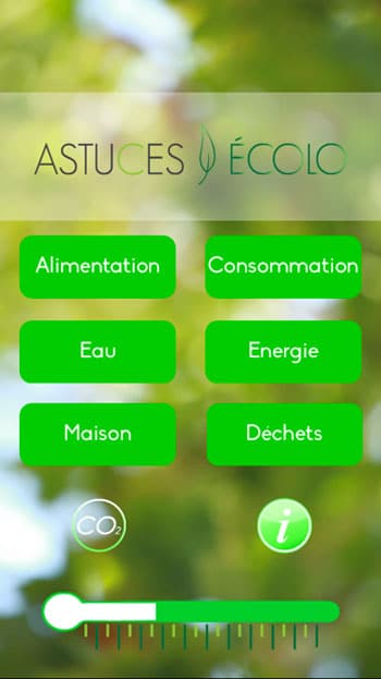 applications écolos : astuces écolo