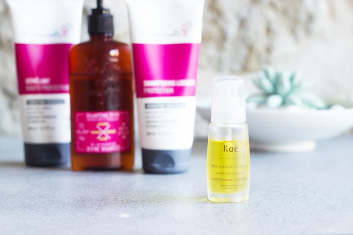 nouveautés cheveux : sérum nutri éclat Kaé 