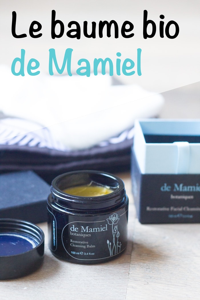 restorative cleansing balm de mamiel test et avis