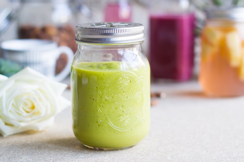 green smoothie pour sportifs