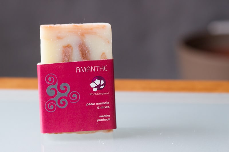 savon saponifié à froid amanthe pachamamai