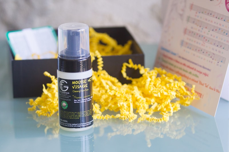 la biotyfull box de juin : mousse nettoyante citron