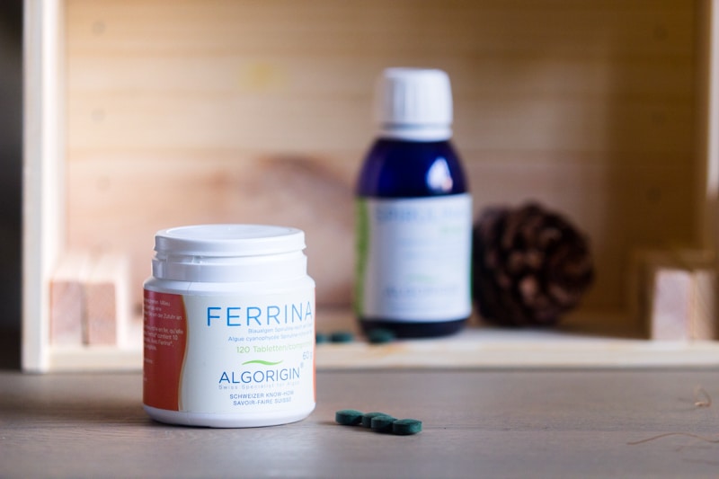 compléments alimentaires naturels : spirulina fe algorigin