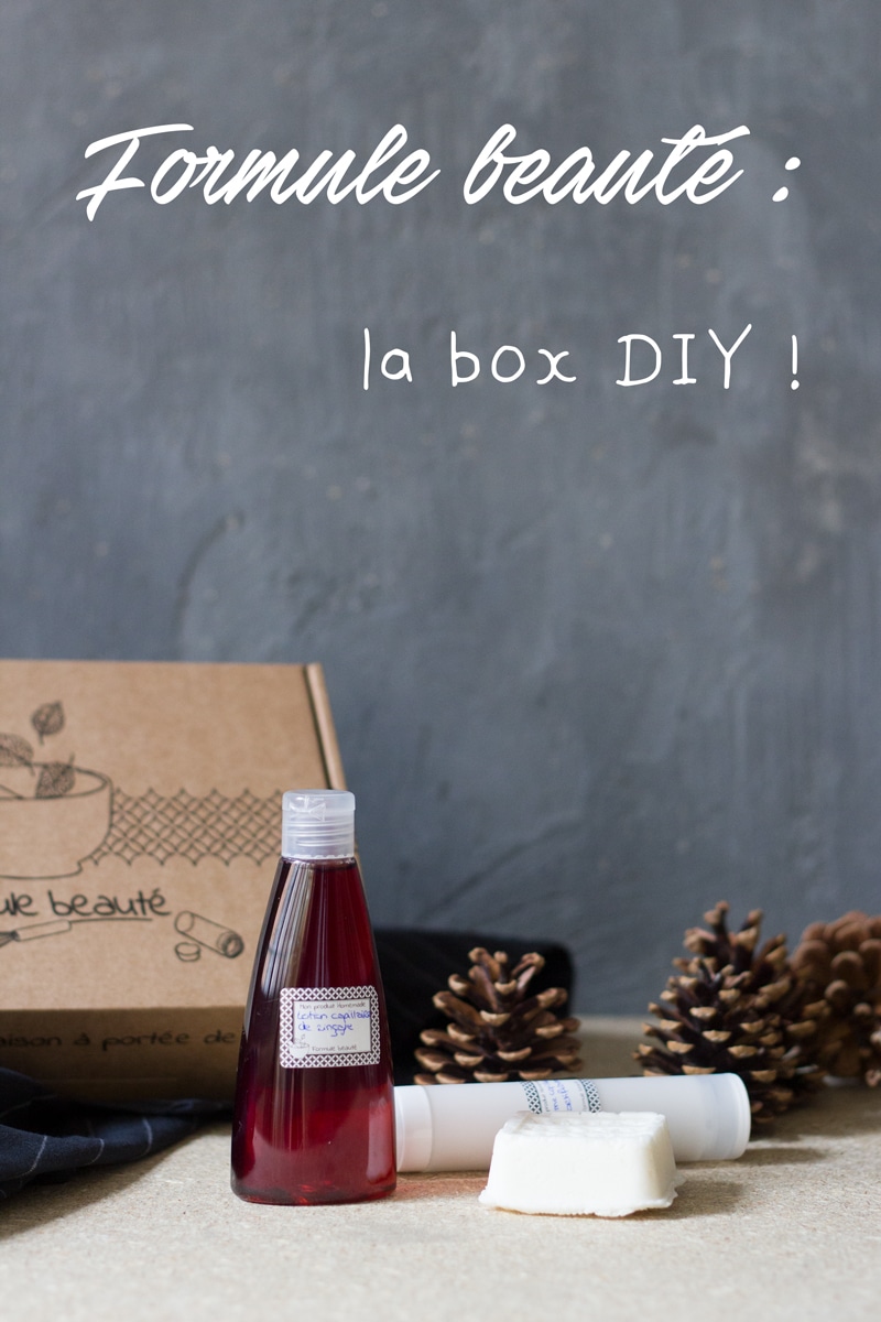 formule beauté box DIY