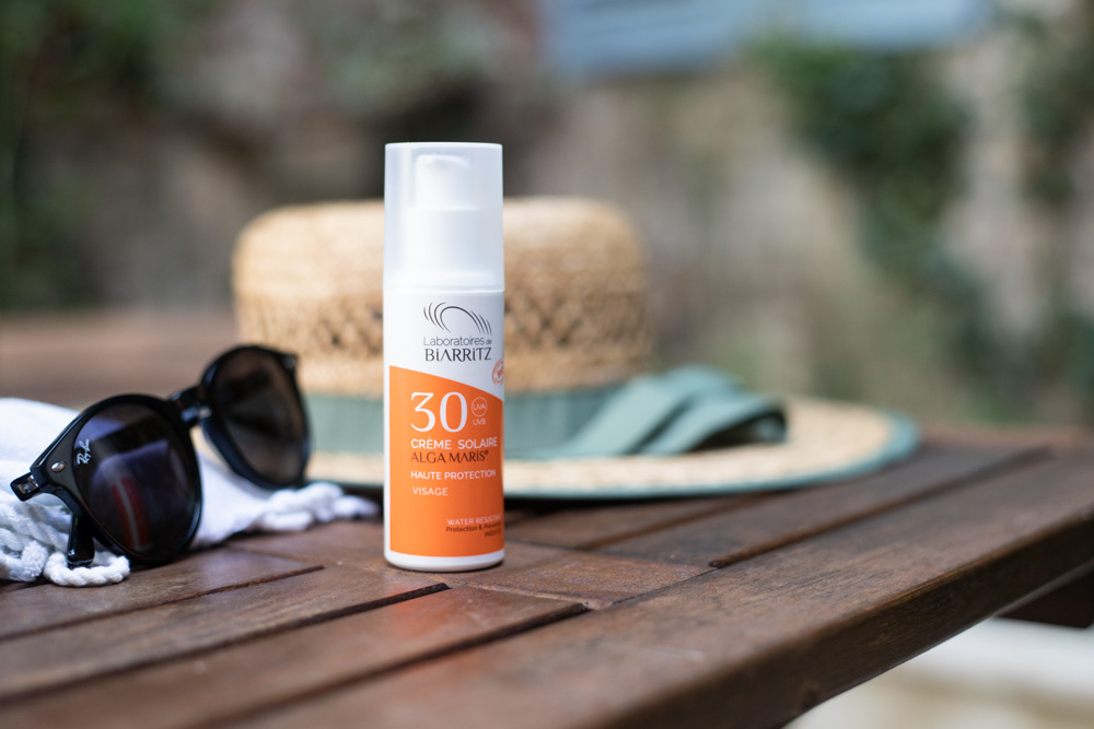 crème solaire bio alga maris SPF 15 laboratoires de biarritz