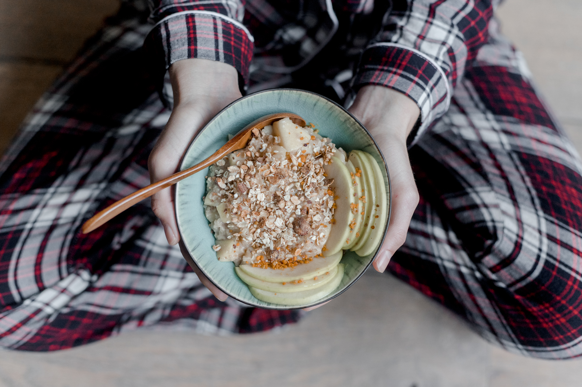 recette porridge pomme cannelle